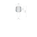Lampa stołowa NOME 12252 Nowodvorski
