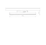 Lampa liniowa PROFILE FOCUS LINEAR LED 15W 4000K biały system szynowy 1-obwodowy