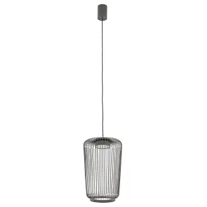 Lampa wisząca KENAI B Jedwabisty grafit 12224 Nowodvorski