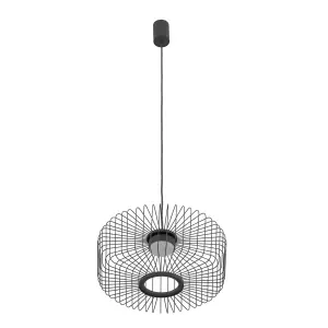 Lampa wisząca KENAI C Jedwabisty grafit 12228 Nowodvorski