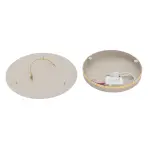 Kinkiet RING LED M 10W Beżowy LED 130lm 3000K Ø25cm 12655 Nowodvorski
