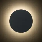 Kinkiet RING LED M 10W Szary błękit LED 130lm 3000K Ø25cm 12665 Nowodvorski
