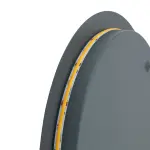 Kinkiet RING LED L 13W Szary błękit LED 160lm 3000K Ø35cm 12664 Nowodvorski