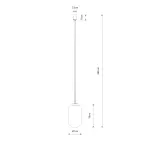 Lampa wisząca MALINDI A 12254 Nowodvorski