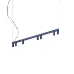 Lampa wisząca FOURTY LINE LED 8W + 7xGU10 granatowa 12293 Nowodvorski