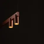 Lampa wisząca FOURTY  LINE LED 8W + 7xGU10 terakota 12423 Nowodvorski