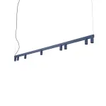 Lampa wisząca FOURTY LINE LED 8W + 8xGU10 granatowa 12290 Nowodvorski