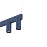 Lampa wisząca FOURTY LINE LED 8W + 8xGU10 granatowa 12290 Nowodvorski