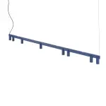 Lampa wisząca FOURTY LINE LED 8W + 8xGU10 granatowa 12290 Nowodvorski