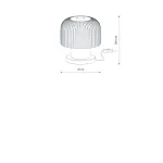 Lampa stołowa BLOMMA 12377 Nowodvorski