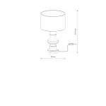 Lampa stołowa MATI 12380 Nowodvorski