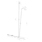 Lampa podłogowa MONO 12780 Nowodvorski