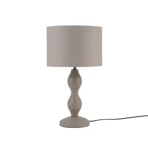 Lampa stołowa AVILA Szary gwint E27 12383 Nowodvorski