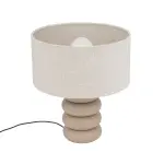 Lampa stołowa TOLEDO Beżowy gwint E27 12633 Nowodvorski