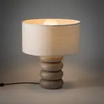 Lampa stołowa TOLEDO Beżowy gwint E27 12633 Nowodvorski