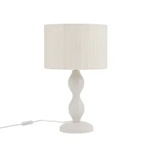 Lampa stołowa AVILA Kremowy gwint E27 12632 Nowodvorski