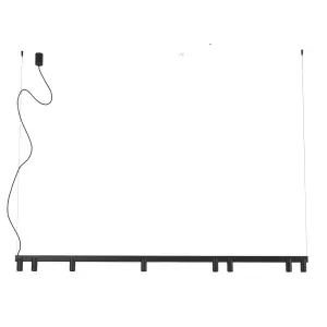 Lampa wisząca FOURTY  LINE LED Czarny 12292 Nowodvorski
