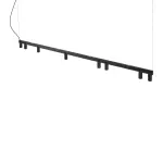 Lampa wisząca FOURTY  LINE LED Czarny 12292 Nowodvorski