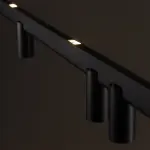 Lampa wisząca FOURTY  LINE LED Czarny 12292 Nowodvorski