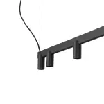 Lampa wisząca FOURTY  LINE LED Czarny 12292 Nowodvorski