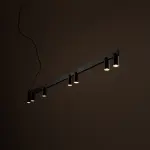 Lampa wisząca FOURTY  LINE LED Czarny 12295 Nowodvorski