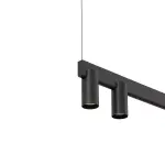 Lampa wisząca FOURTY  LINE LED Czarny 12295 Nowodvorski