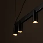 Lampa wisząca FOURTY  LINE LED Czarny 12295 Nowodvorski