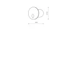 Lampa schodowa STAIR LED 3W 3000K Szary 12340 Nowodvorski