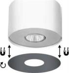 LAMPA SUFITOWA POINT WHITE SILVER WHITE GRAPHITE M 6001 Nowodvorski
