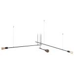 LAMPA WISZĄCA PILE BLACK 9128 Nowodvorski