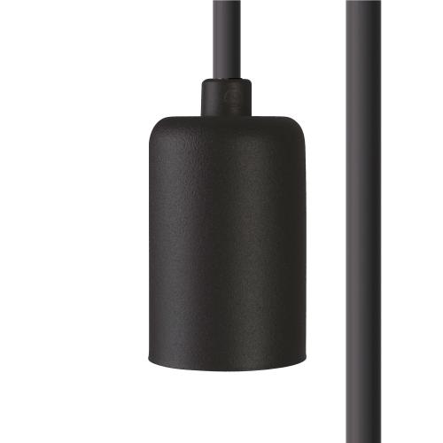 PRZEWÓD Z OPRAWKĄ CZARNY 700CM CAMELEON CABLE E27 7M BLACK 8663 Nowodvorski