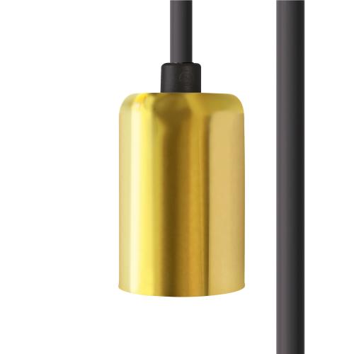 PRZEWÓD Z OPRAWKĄ 350CM CAMELEON CABLE E27 3,5 M BLACK/BRASS 8662 Nowodvorski