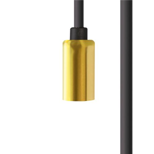 PRZEWÓD Z OPRAWKĄ 150CM CAMELEON CABLE G9 1,5 M BLACK/BRASS 8622 Nowodvorski