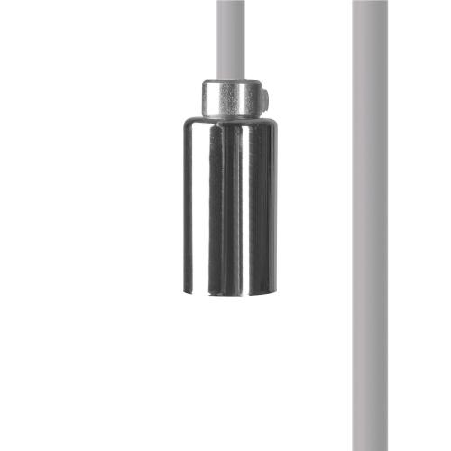 PRZEWÓD Z OPRAWKĄ 350CM CAMELEON CABLE G9 3,5 M WHITE/CHROME 8624 Nowodvorski