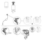 PUSZKA BIAŁA 1 X 40W CAMELEON CANOPY E WHITE 8551 Nowodvorski