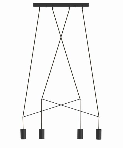 LAMPA WISZĄCA IMBRIA BLACK IV 9192 Nowodvorski