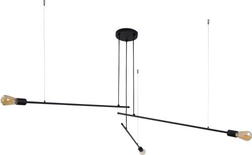 LAMPA WISZĄCA PILE BLACK 9128 Nowodvorski