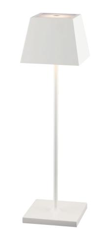 LAMPA OGRODOWA BEZPRZEWODOWA NA STÓŁ USB MAHE LED WHITE 8397 Nowodvorski