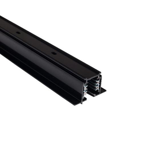 SZYNOPRZEWÓD TRÓJFAZOWY WPUSZCZANY 2M CZARNY CTLS RECESSED TRACK 2M BLACK 8694 Nowodvorski