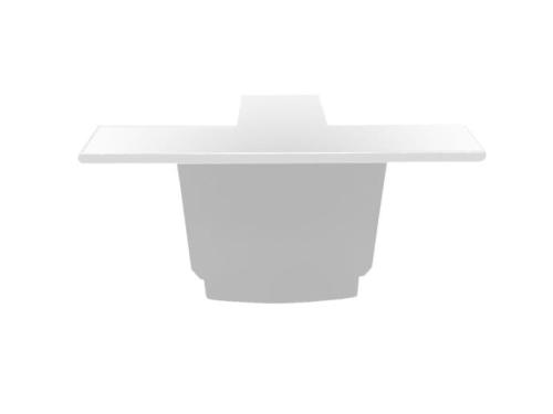 ZAśLEPKA WPUSZCZANA BIAŁA CTLS RECESSED DEAD END CAP WHITE 8688 Nowodvorski