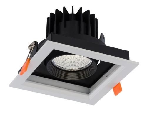 OPRAWA WPUSZCZANA CL DIA LED 18W 1500lm 3000K biała/czarna 8722 Nowodvorski
