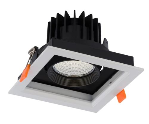 OPRAWA WPUSZCZANA CL DIA LED 18W 1500lm 4000K biała/czarna 8721 Nowodvorski