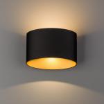 Kinkiet ELLIPSES LED 2x5W 750lm 3000K czarno-złoty IP54 8181 Nowodvorski