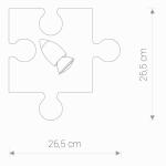 Kinkiet PUZZLE ROSSE I 6383 Nowodvorski