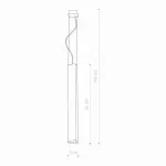 LAMPA WISZĄCA BRYCE GRAPHITE I L 5678