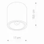 SPOT NATYNKOWY DOWNLIGHT WHITE M 4866 Nowodvorski