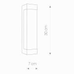 KINKIET DO ŁAZIENKI IP44 FRASER LED M 6944 Nowodvorski