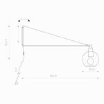 KINKIET CRANE 9374 Nowodvorski