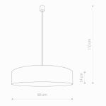 LAMPA WISZĄCA TURDA GRAY IV 8947 Nowodvorski