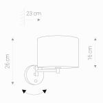 KINKIET HOTEL 8980 Nowodvorski